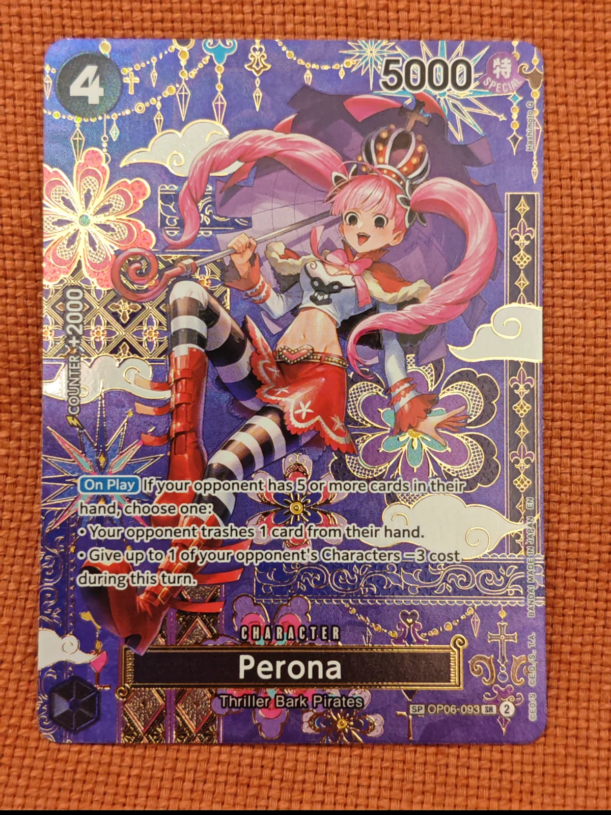 Perona - OP06-093 (SP) (The Azure Sea's Seven)