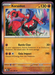 Koraidon 047/084 · Holofoil (Pitch Black)