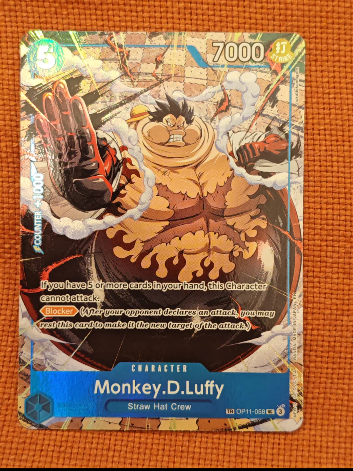 Monkey.D.Luffy - OP11-058 (TR) (Carrying On His Will)
