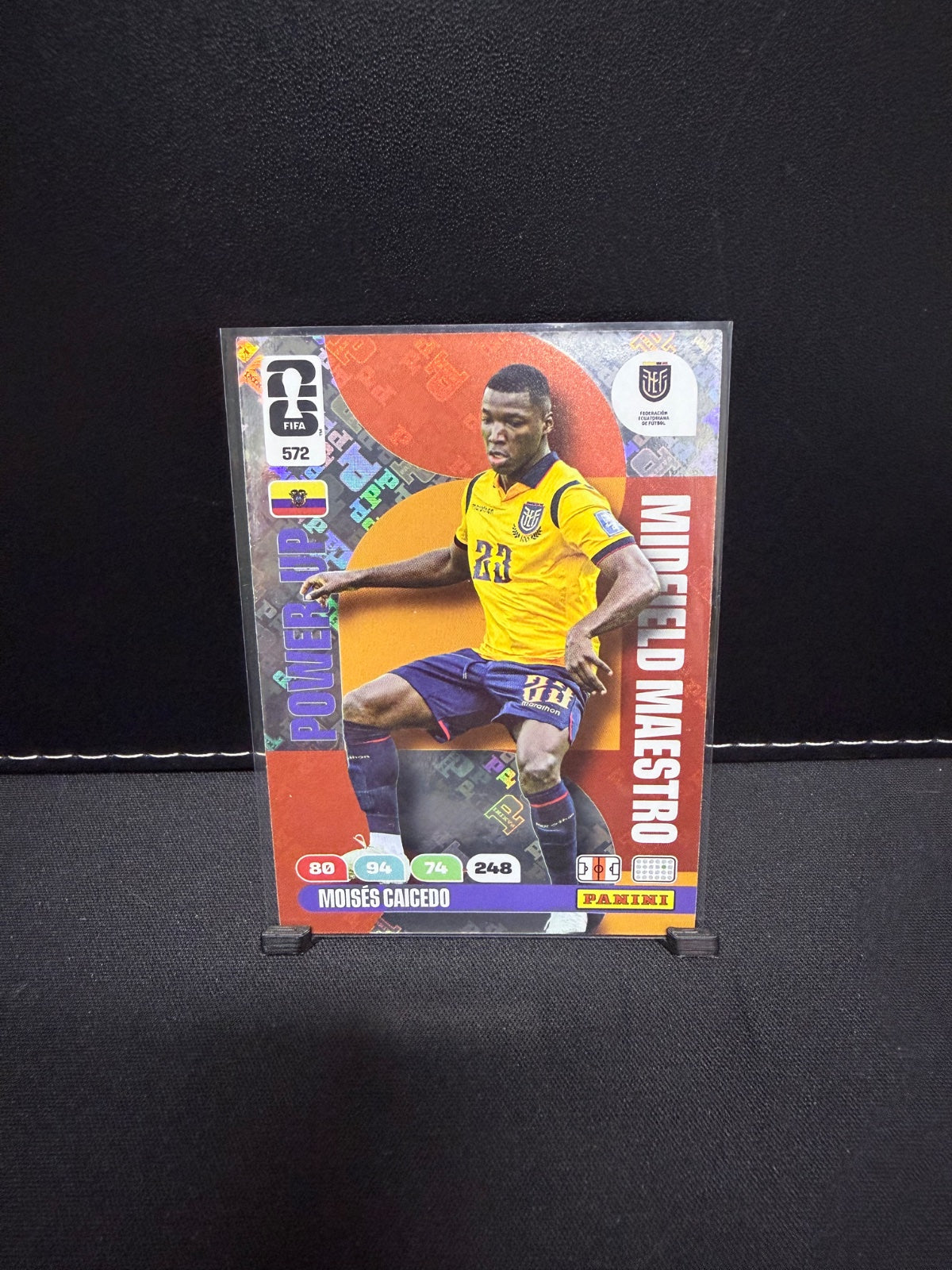 Adrenalyn XL World Cup 2026 #572 Moises Caicedo Ecuador – Midfield Maestros