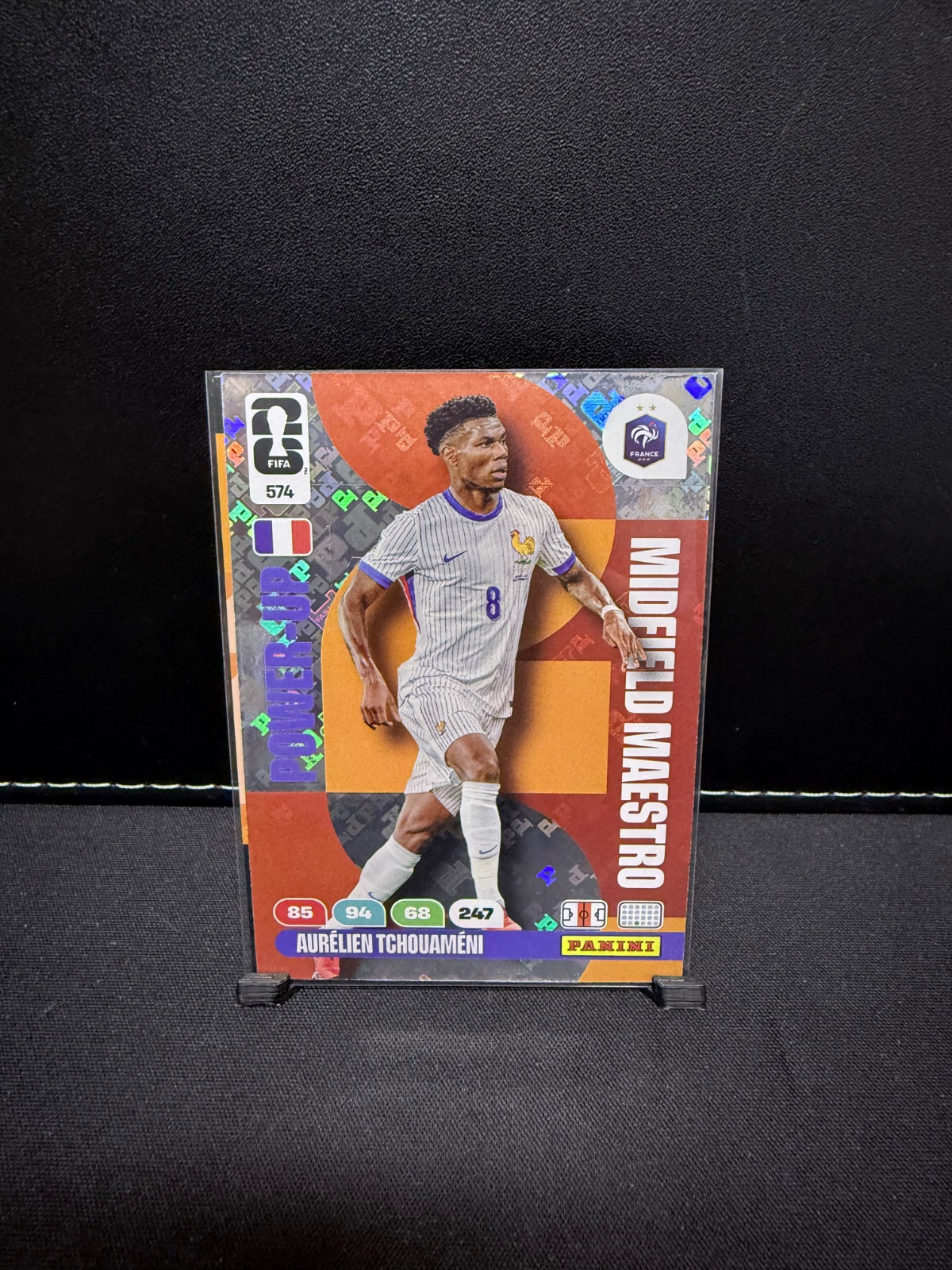 Adrenalyn XL World Cup 2026 #574 Aurelien Tchouameni France – Midfield Maestros