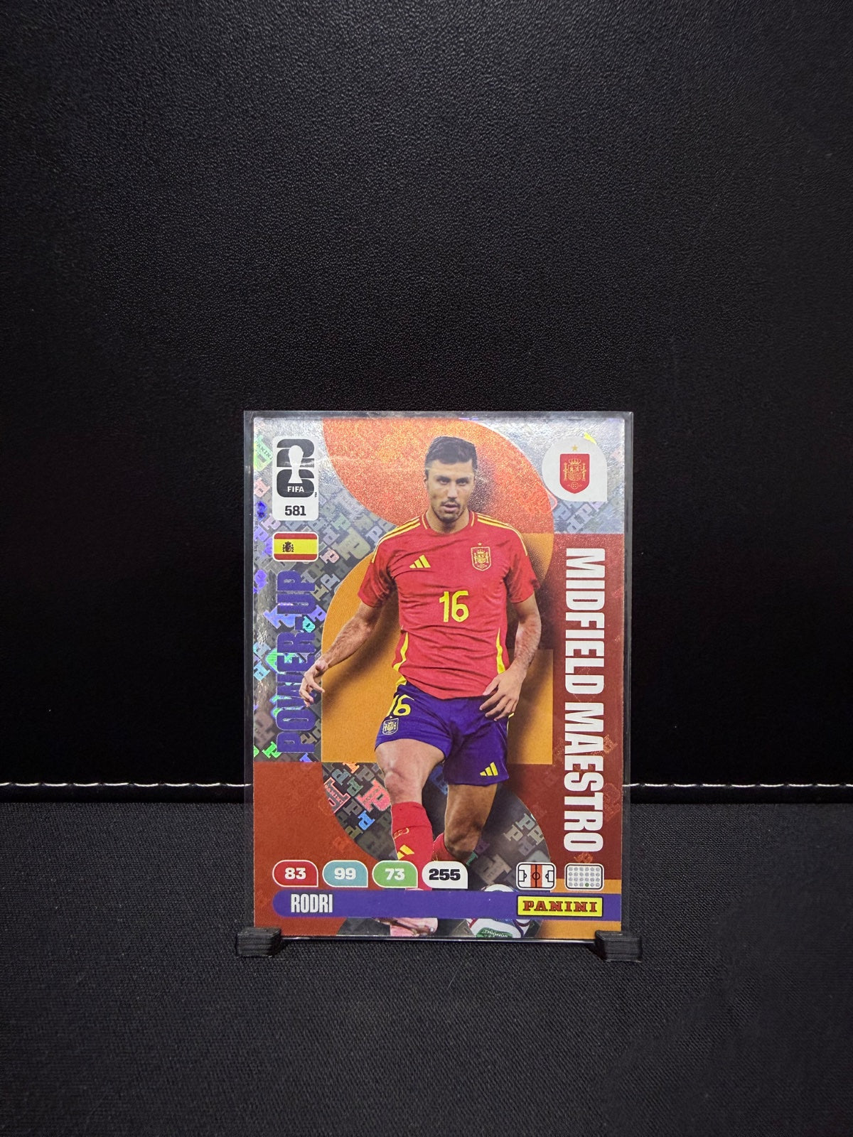 Adrenalyn XL World Cup 2026 #581 Rodri Spain – Midfield Maestros
