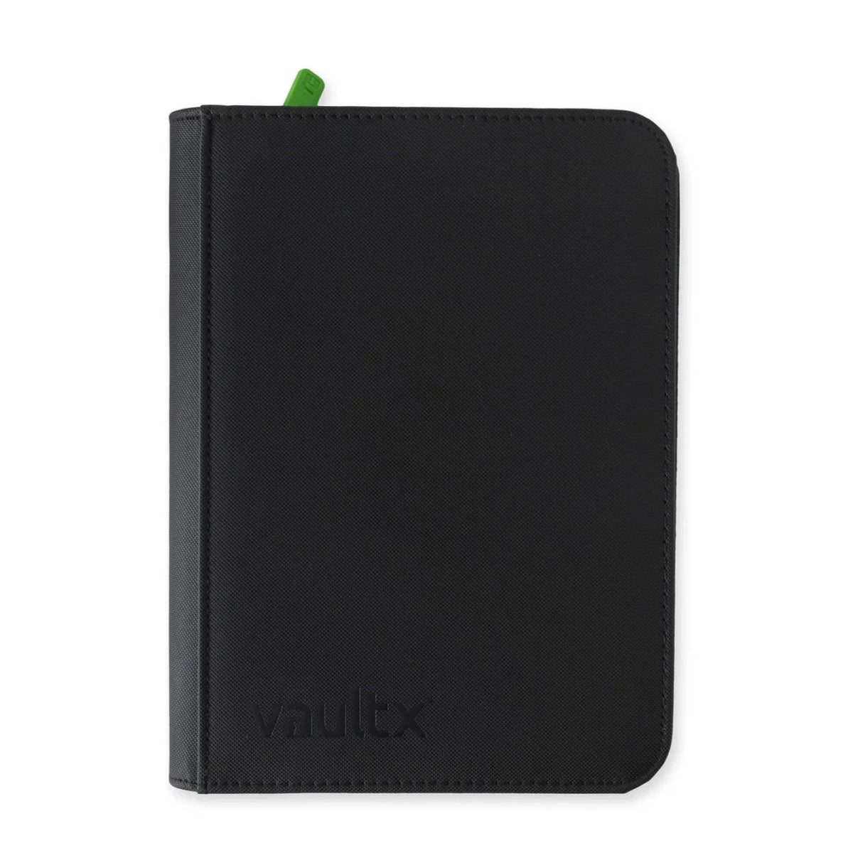 Vault X 4-Pocket Exo-Tec Zip Binder - Black