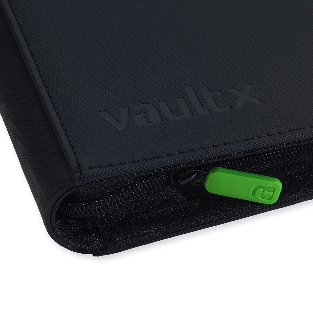 Vault X 4-Pocket Exo-Tec Zip Binder - Black