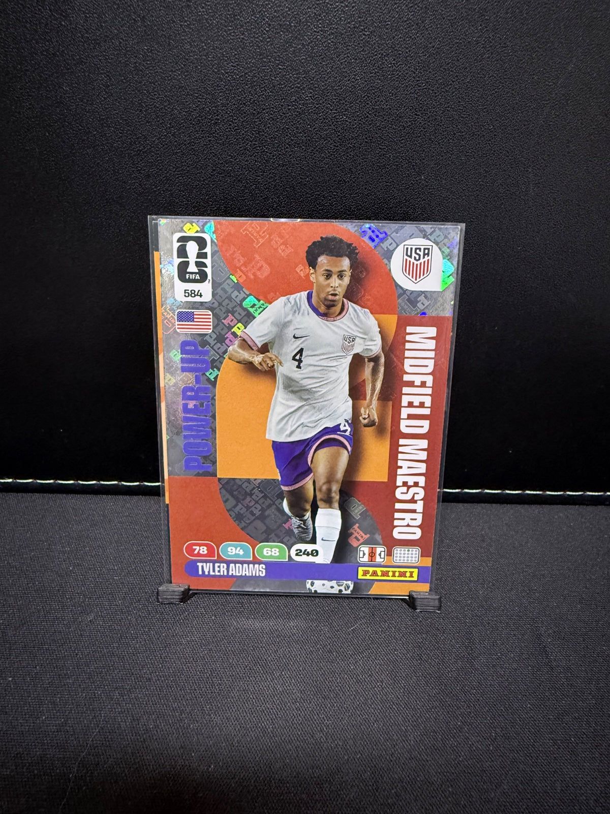 Adrenalyn XL World Cup 2026 #584 Tyler Adams United States – Midfield Maestros
