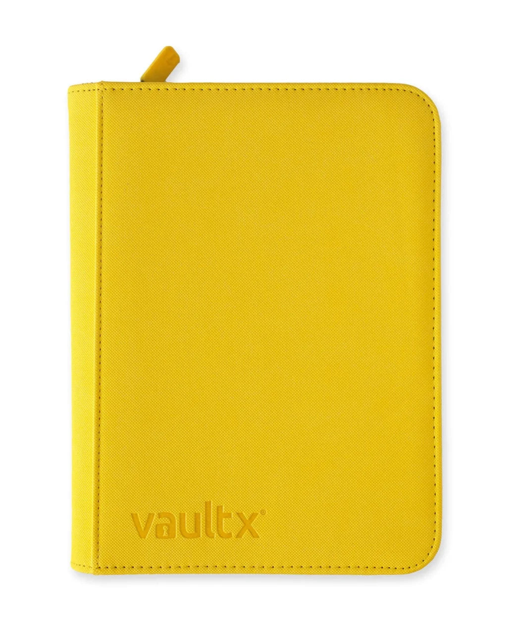 Vault X 4-Pocket Exo-Tec Zip Binder - Sunrise Yellow