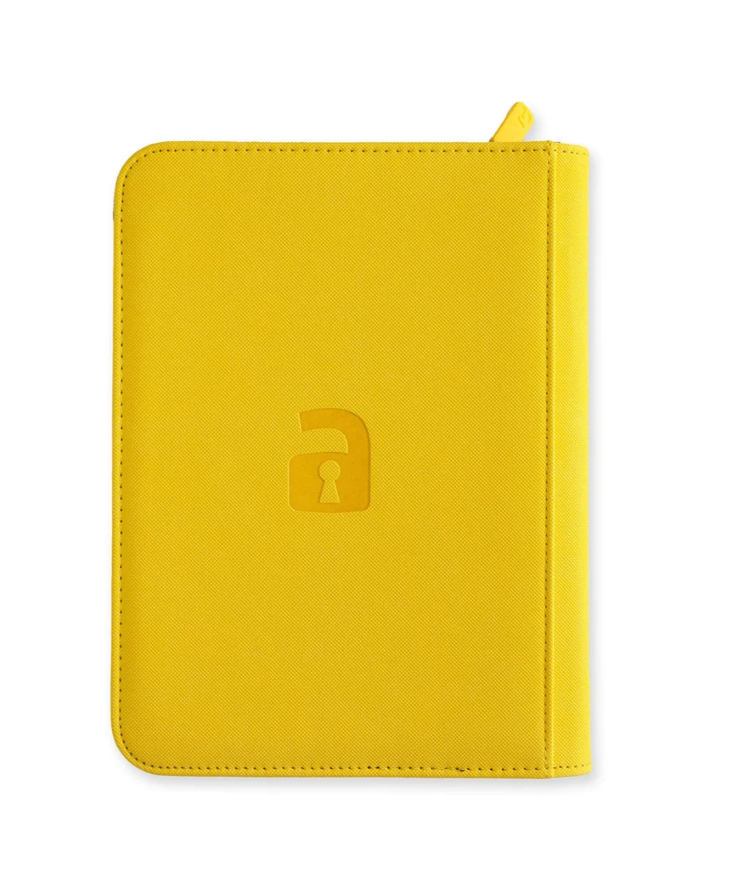 Vault X 4-Pocket Exo-Tec Zip Binder - Sunrise Yellow