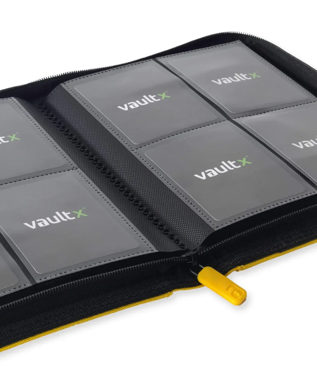 Vault X 4-Pocket Exo-Tec Zip Binder - Sunrise Yellow