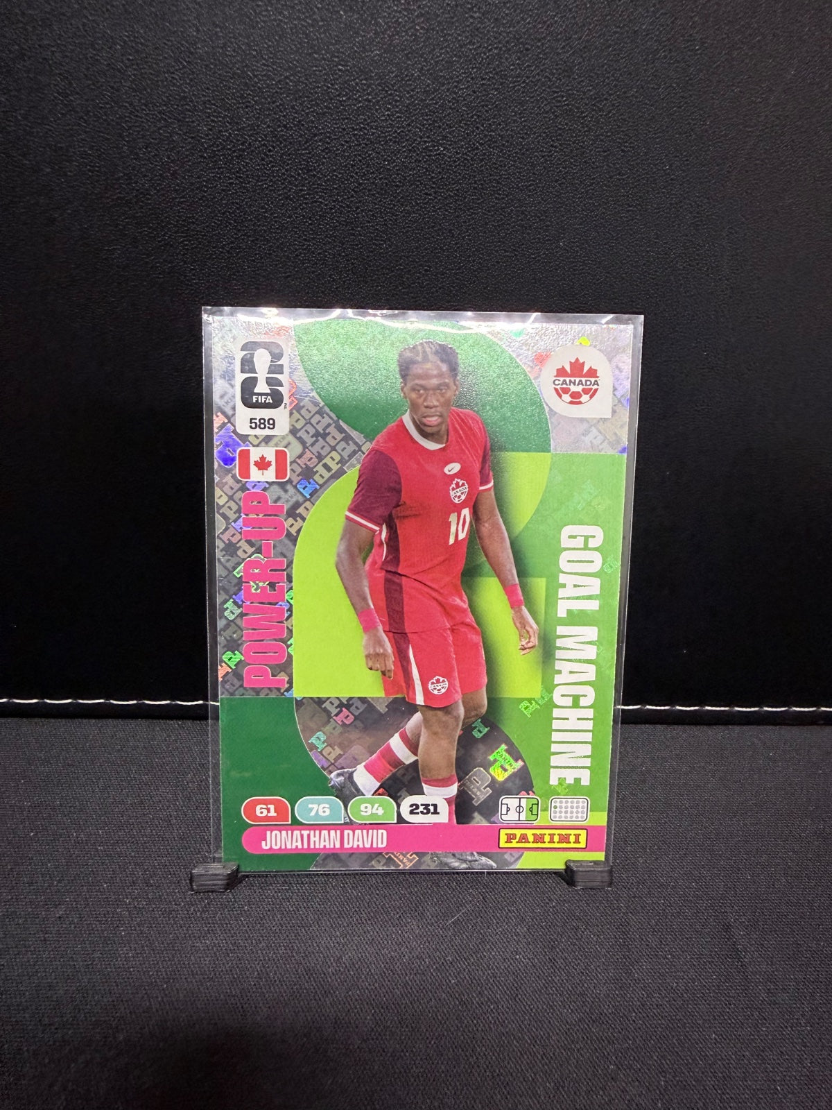 Adrenalyn XL World Cup 2026 #589 Jonathan David Canada – Goal Machines
