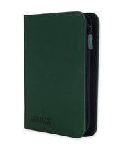 Vault X 4-Pocket Exo-Tec Zip Binder - Forest Green