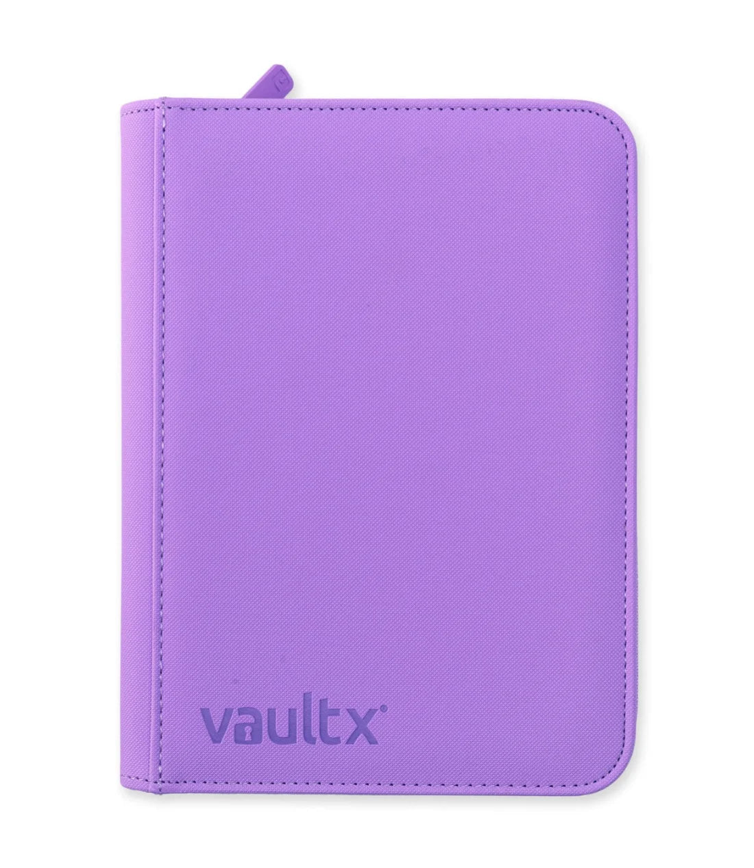 Vault X 4-Pocket Exo-Tec Zip Binder - Just Purple