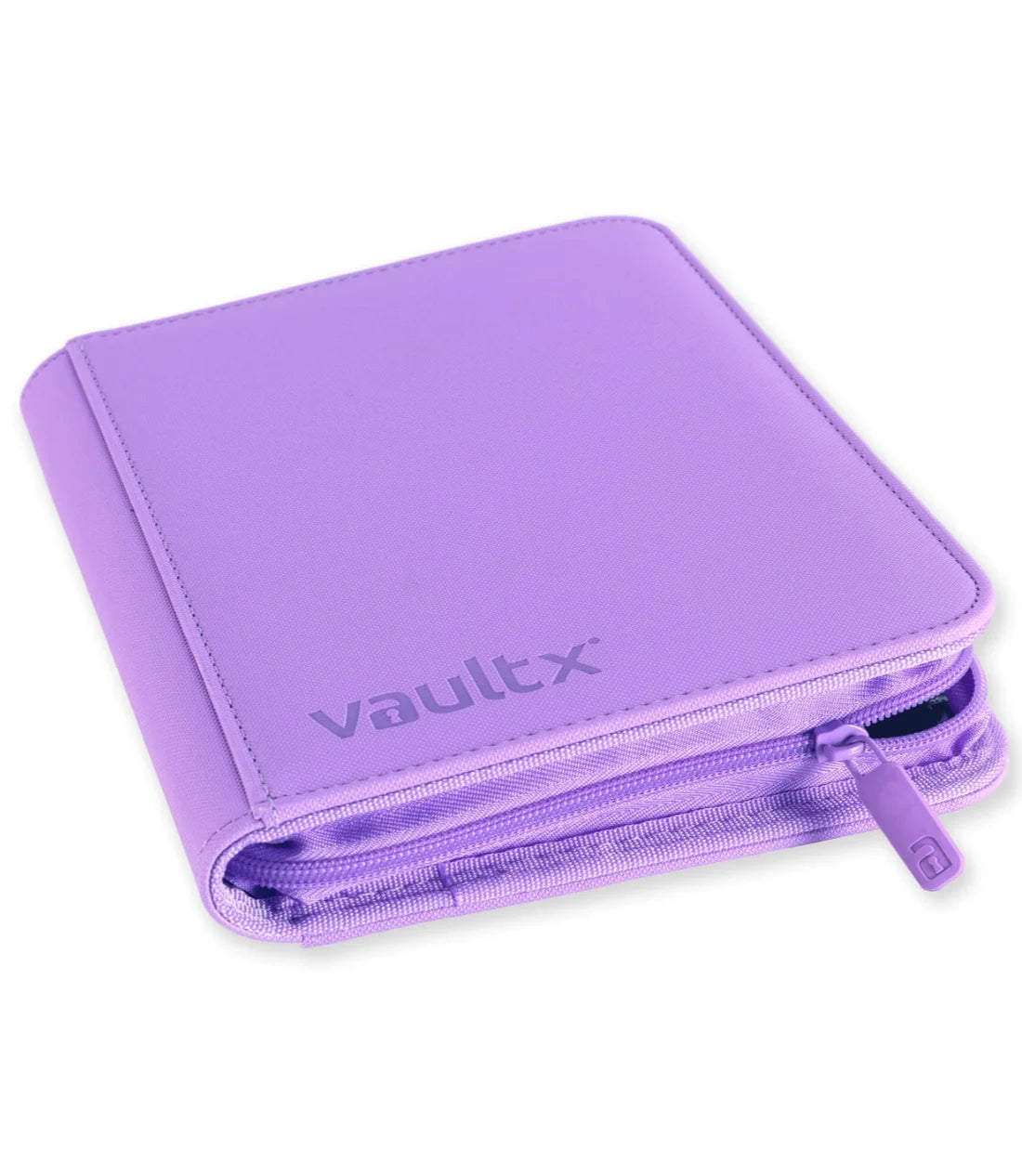 Vault X 4-Pocket Exo-Tec Zip Binder - Just Purple