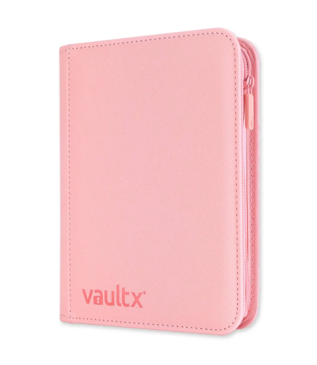 Vault X 4-Pocket Exo-Tec Zip Binder - Just Pink