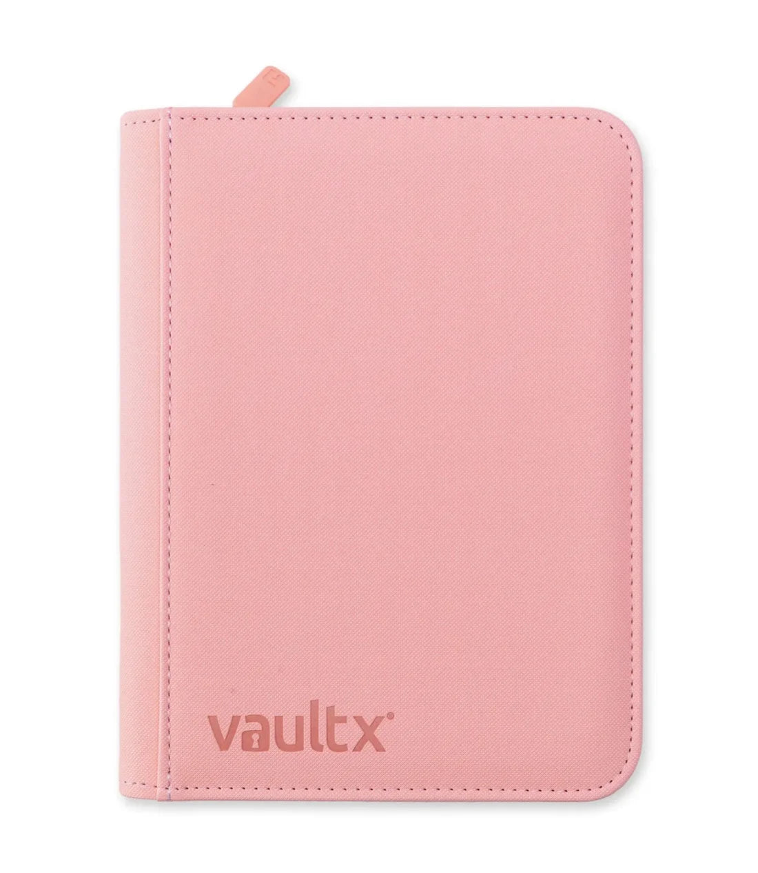 Vault X 4-Pocket Exo-Tec Zip Binder - Just Pink