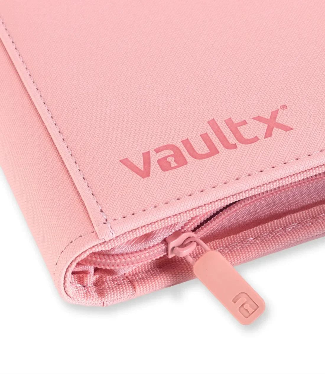 Vault X 4-Pocket Exo-Tec Zip Binder - Just Pink