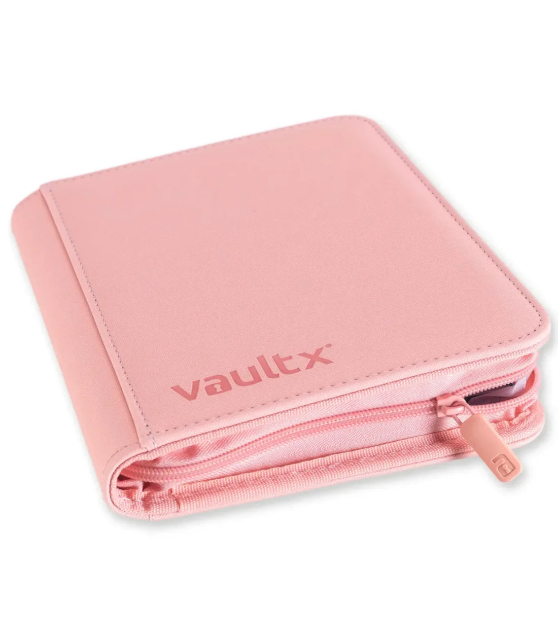 Vault X 4-Pocket Exo-Tec Zip Binder - Just Pink