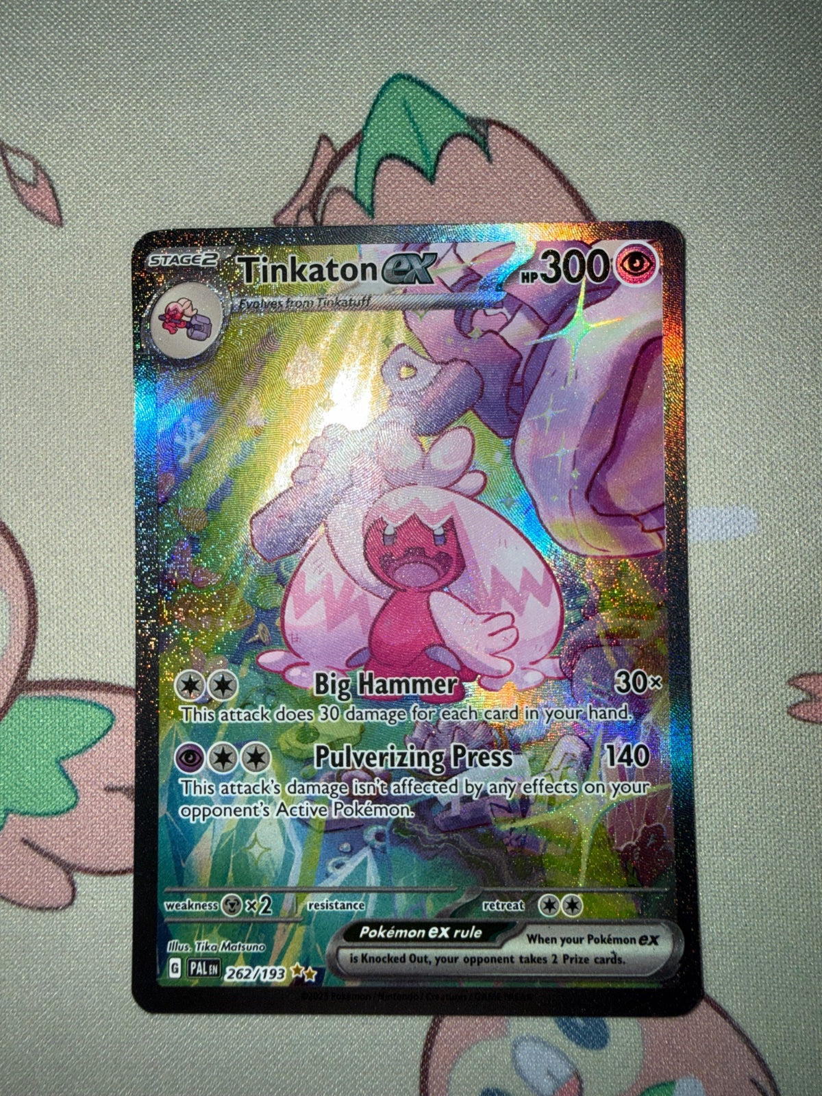 Tinkaton ex 262/193 (Paldea Evolved)