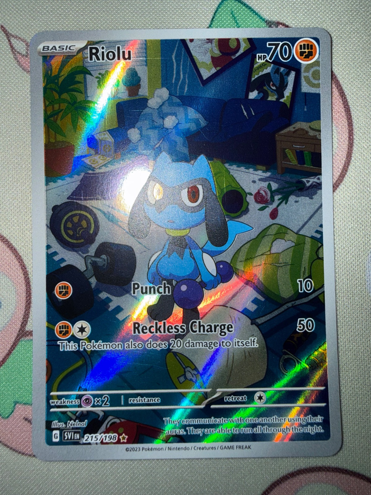 Riolu 215/198 (Scarlet & Violet Base Set)