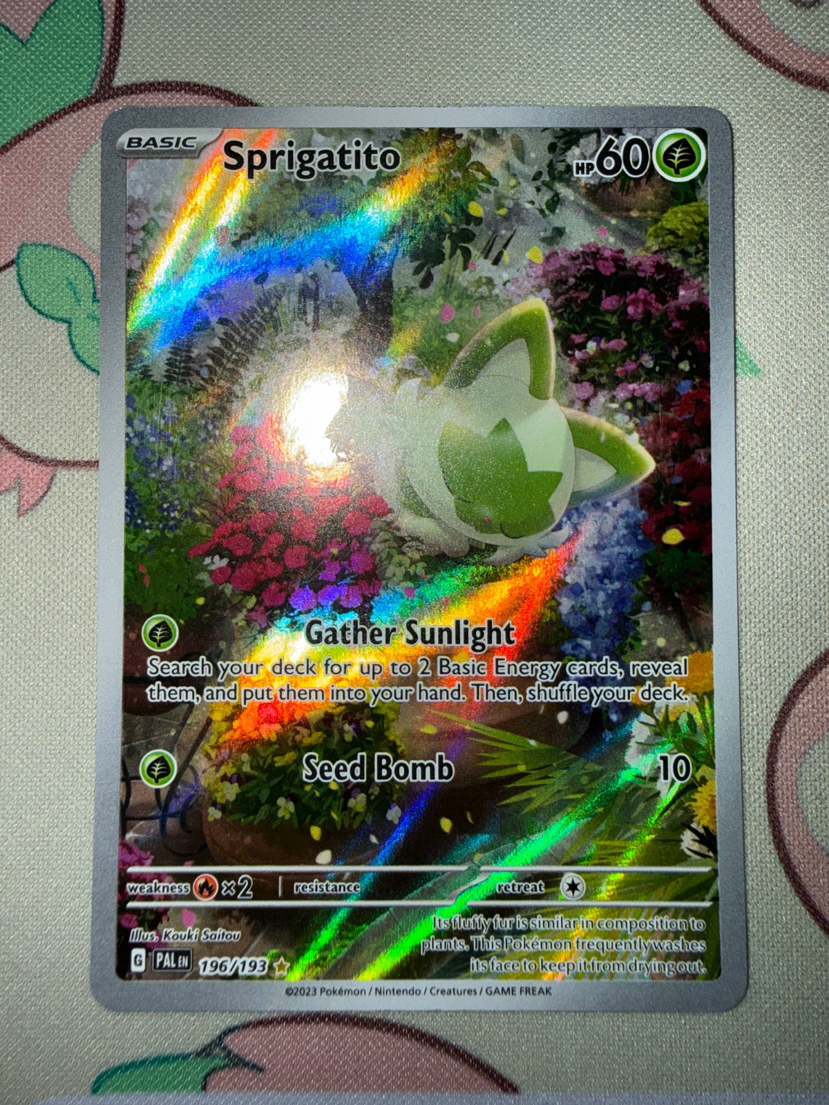 Sprigatito 196/193 (Paldea Evolved)