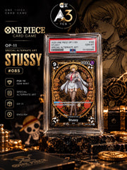 Stussy (SP) OP07-085 (A Fist of Divine Speed) — PSA 10