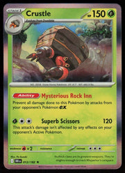 Crustle 012/182 · Holofoil (Destined Rivals)
