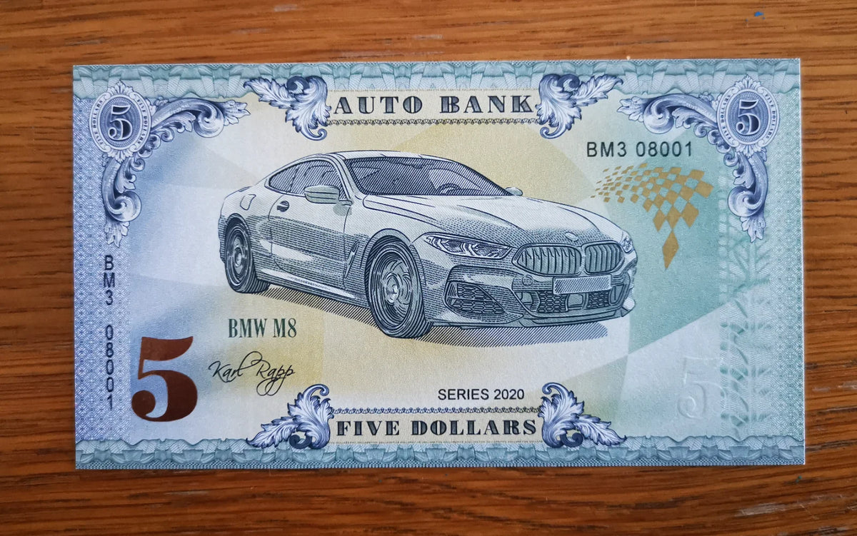 BMW 8 Fantasy Note