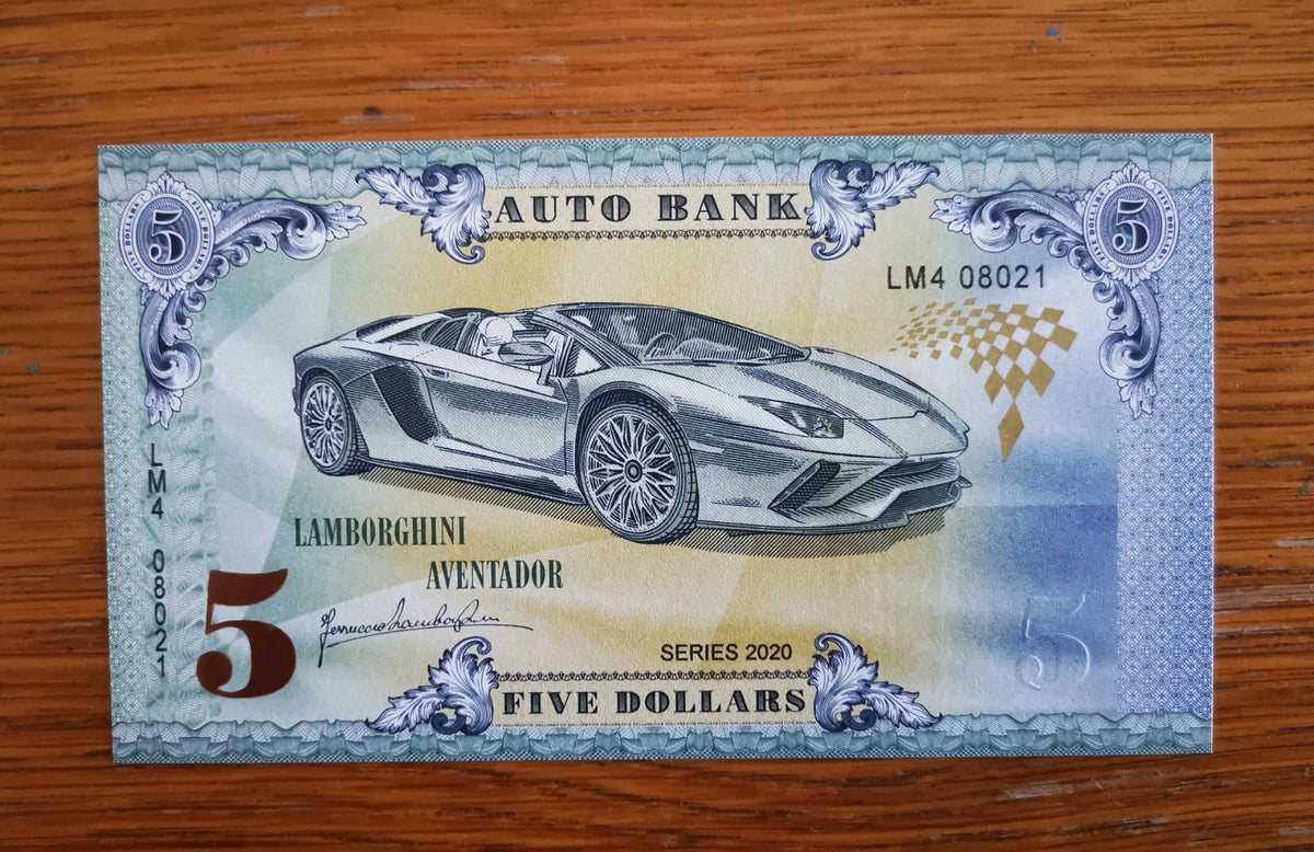 Lamborghini Aventador Fantasy Note