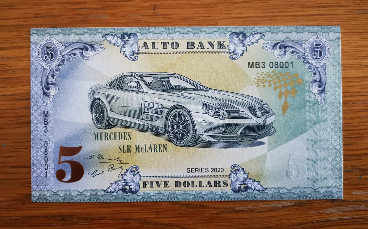 Mercedes SLR McLaren Fantasy Note