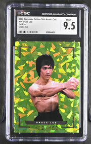 Bruce Lee - 2024 Keepsake Edition 50th Anniversary Collection, #11 “1st Ever” Green Ice, numbered 102/150 CGC9.5 Top Pop
