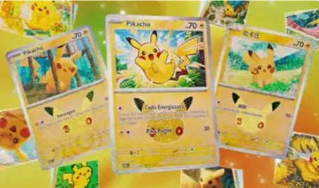 Pokémon 30th Celebration - Complete 30 Pikachu Card Set (1/30 to 30/30)