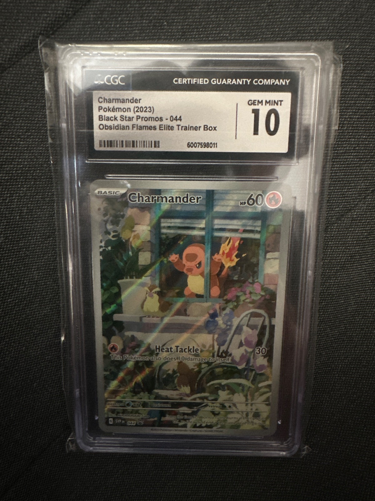 Cgc 10 charmander promo 044