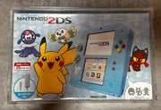 Nintendo 2DS Pokemon Sun Moon Light Blue Limited Console Pikachu Japan used