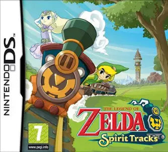zelda spirit tracks DS complete in box