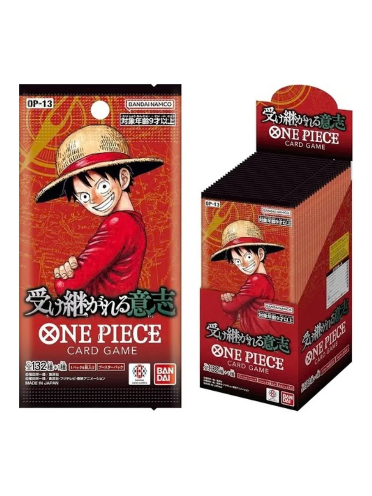 One Piece Card Game OP-13 Carrying On His Will Japanese Booster Box