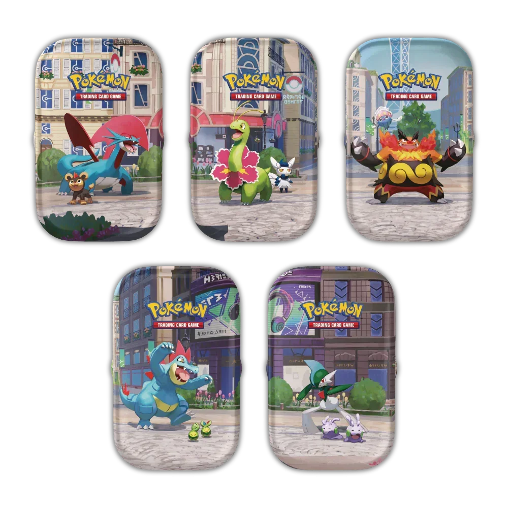Pokemon TCG: Lumiose City Mini Tin (Random Art) - 2 Packs