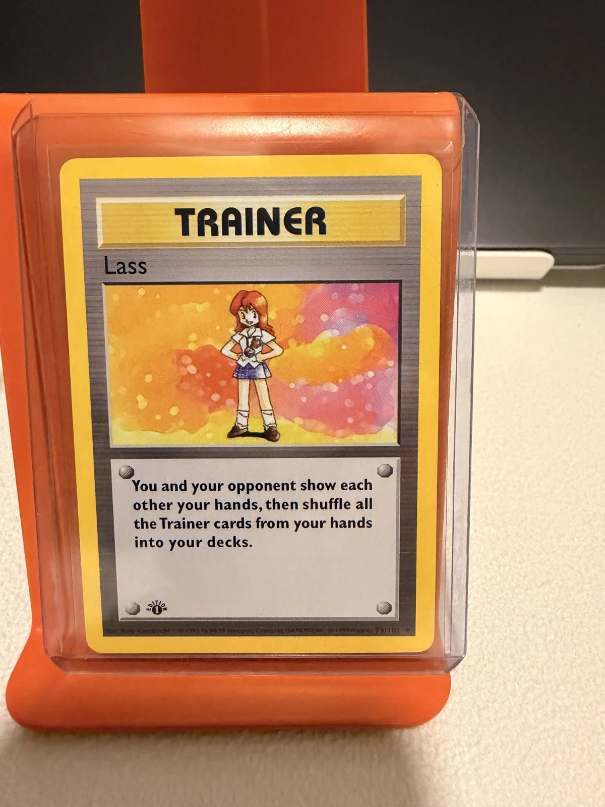 Lass 75 · Base Set - 1st Edition Vintage