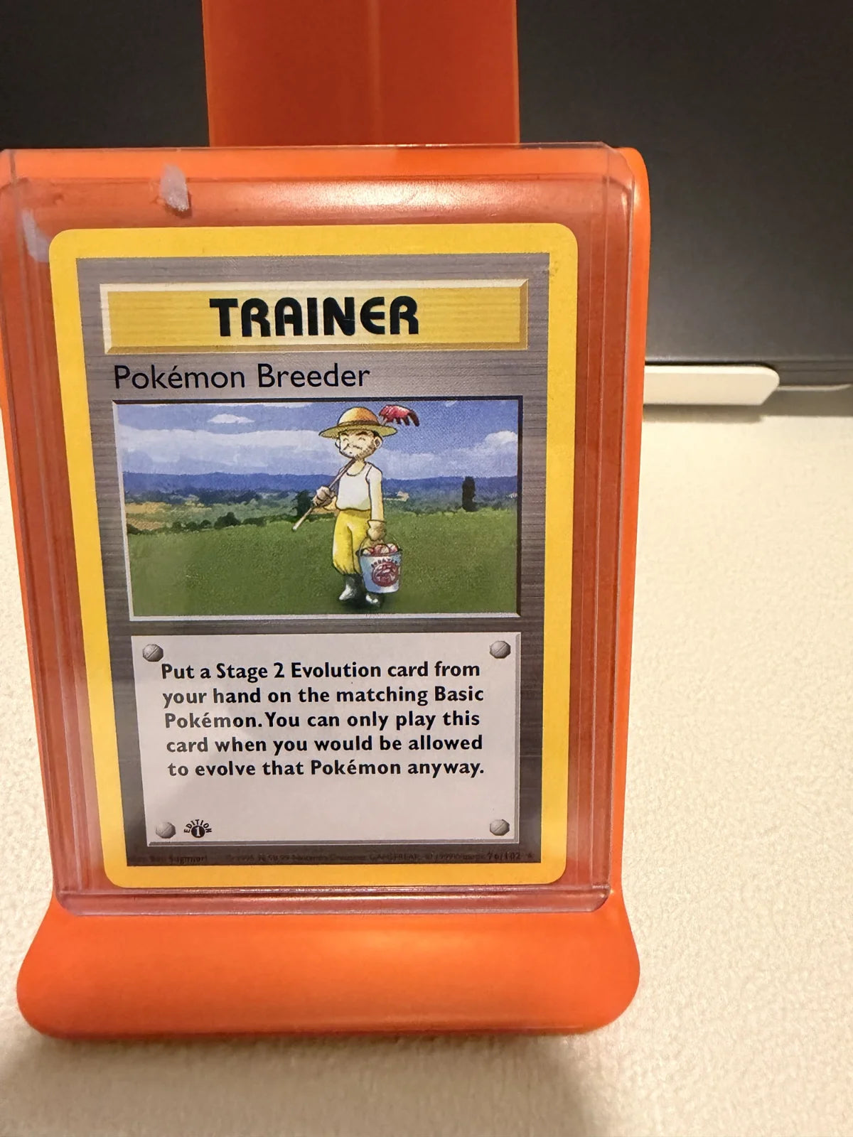 Pokemon Breeder 76 · Base Set - 1st Edition Vintage