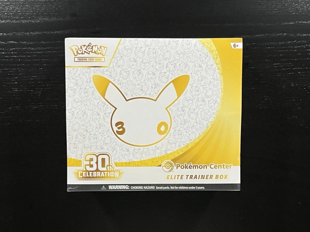 30th Celebration Pokemon Center Elite Trainer Box