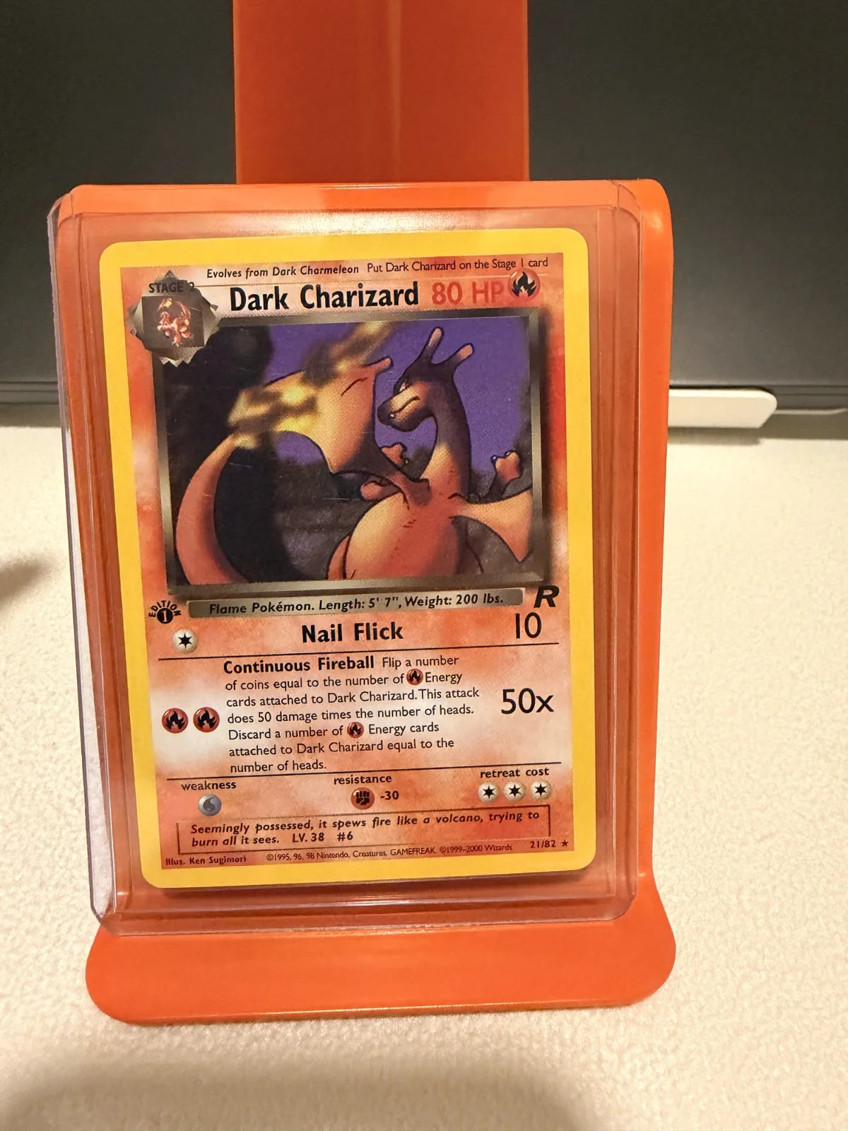 Dark Charizard 21 · Team Rocket - 1st Edition Vintage