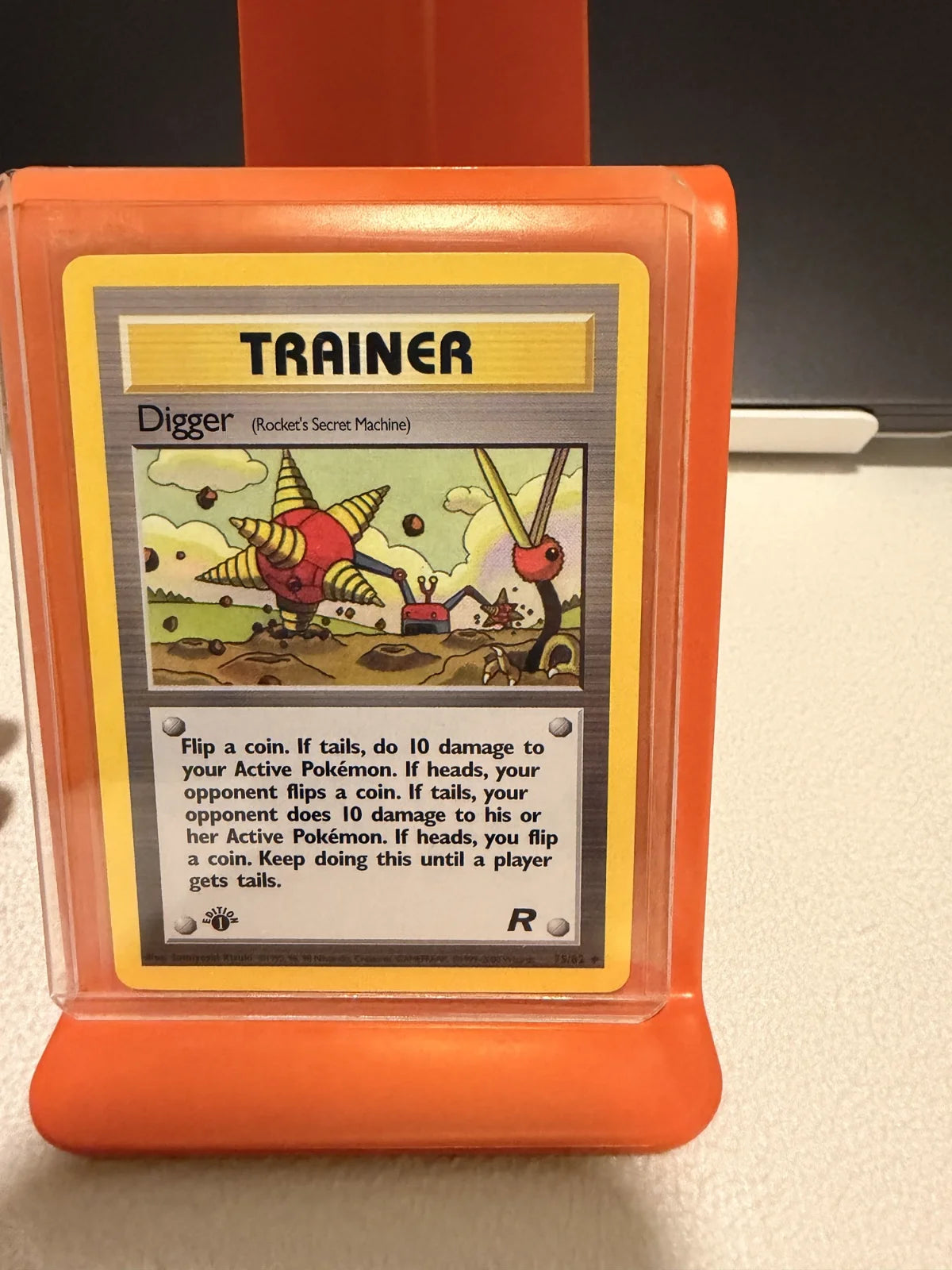 Digger 75 · Team Rocket - 1st Edition Vintage