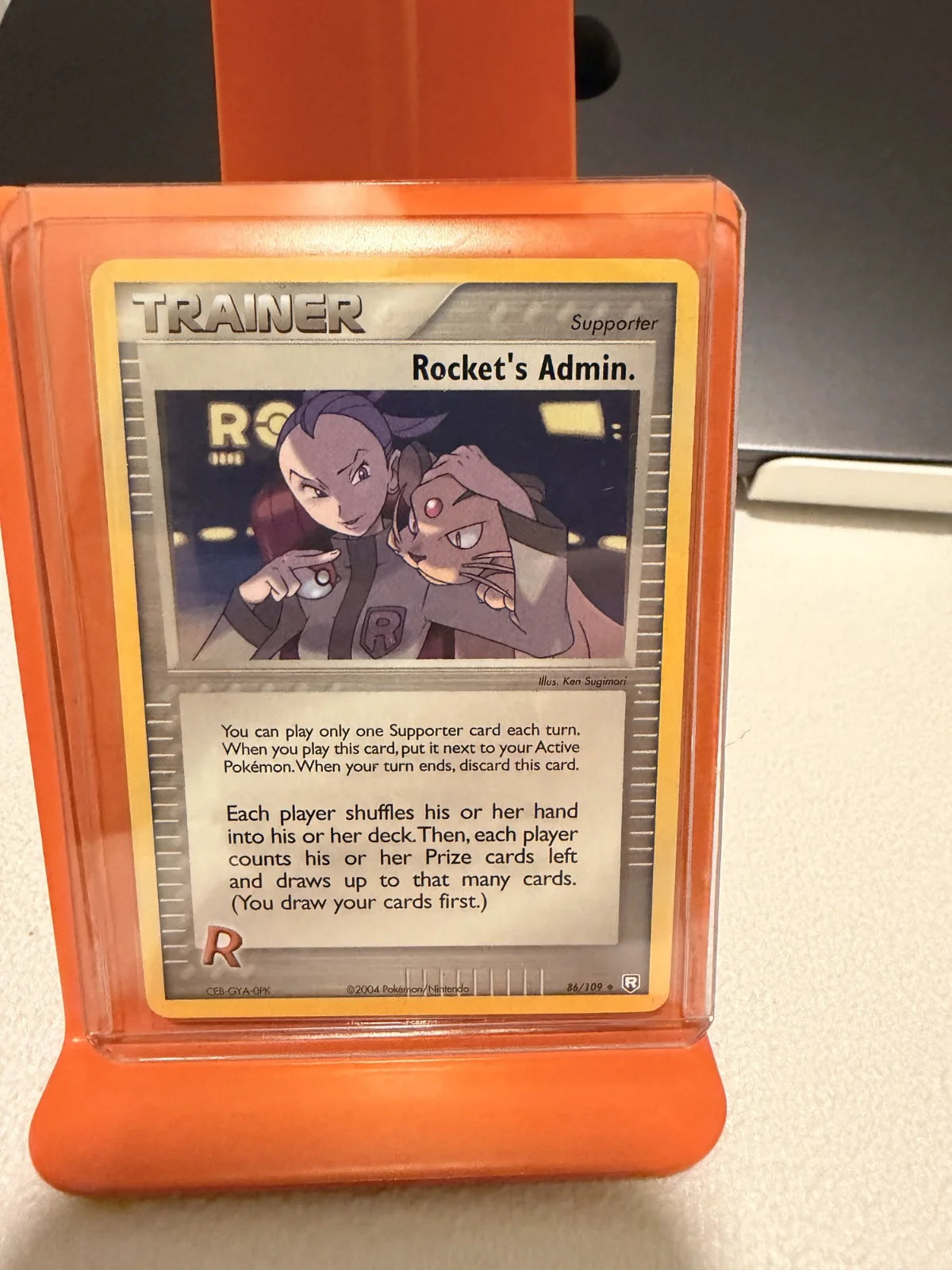 Rocket's Admin. 86 · EX Team Rocket Returns