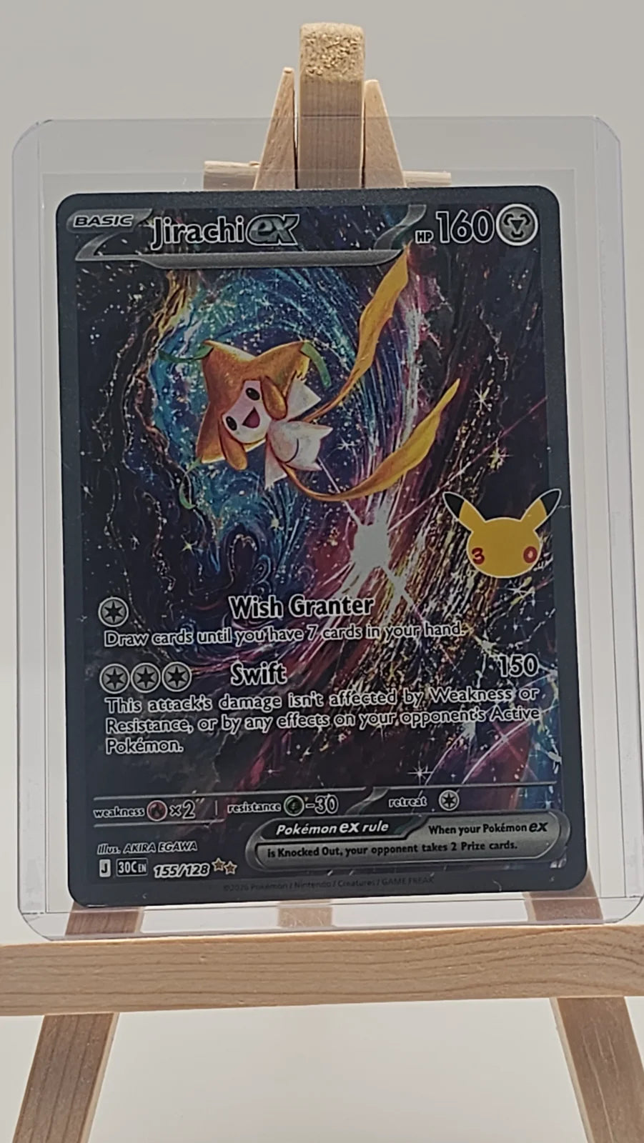 Jirachi ex 155/128 (30th Celebration)
