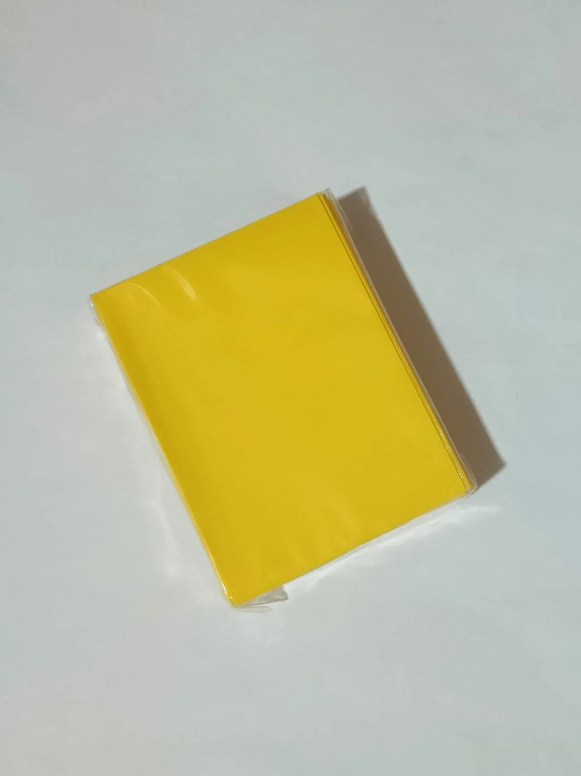 100 pcs. Colored Sleeves [ YELLOW ]
