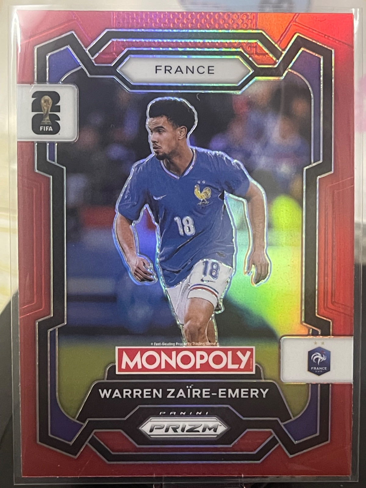 Warren Zaïre-Emery LOT, BLUE,RED,SILVER