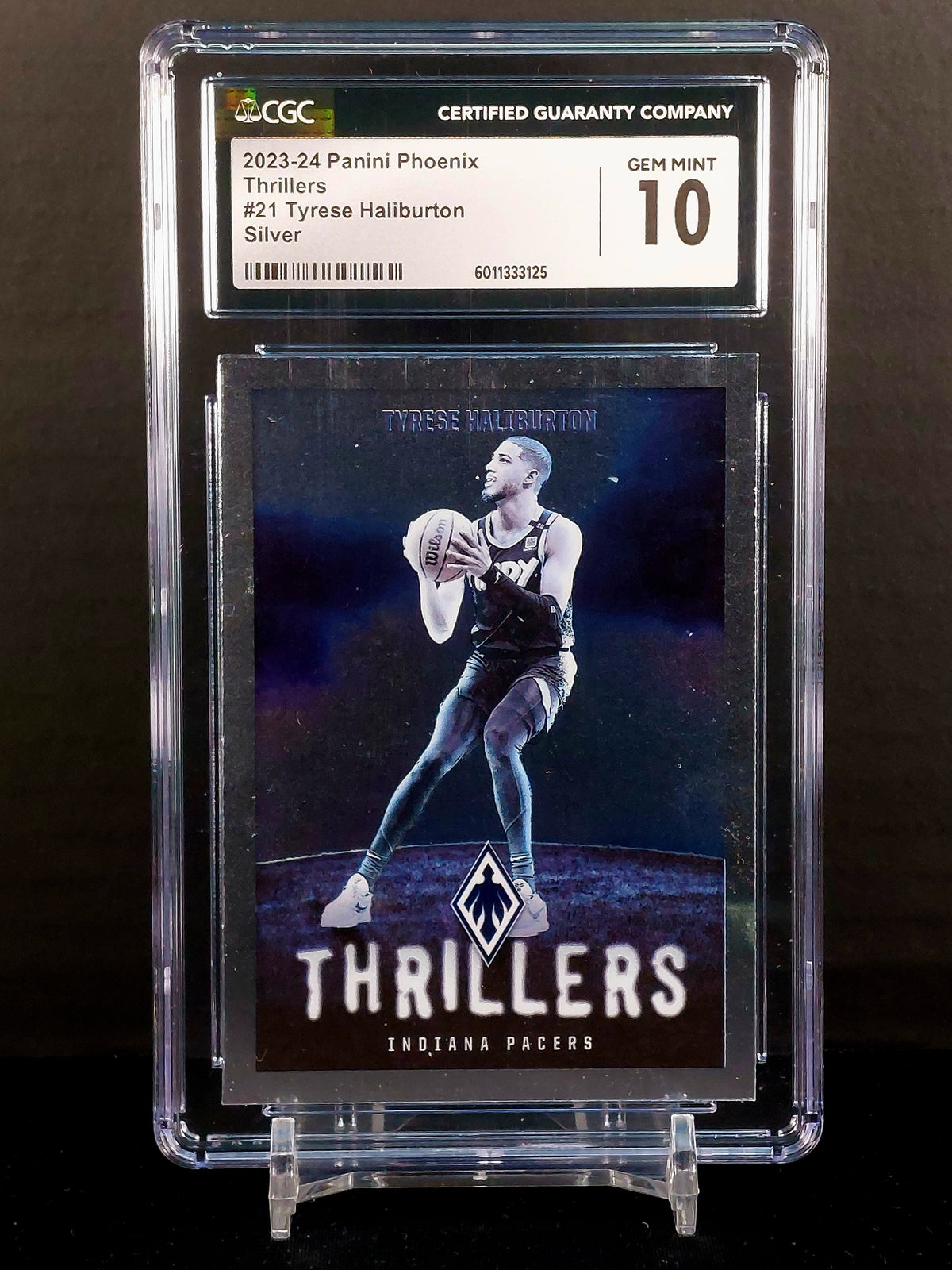 TYRESE HALIBURTON #21 - 2023-24 Panini Phoenix Thrillers Silver