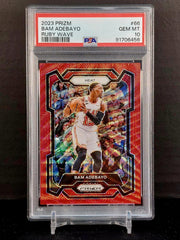 BAM ADEBAYO #66 - 2023-24 Panini Prizm Ruby Wave