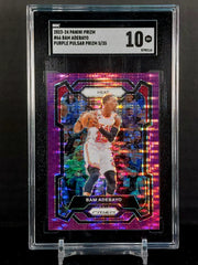 BAM ADEBAYO (#/35) #66 - 2023-24 Panini Prizm, Purple Pulsar Prizm /35