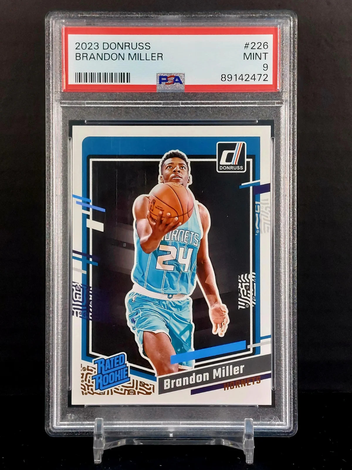 BRANDON MILLER (Rookie) #226 - 2023-24 Donruss, Rated Rookie