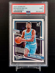 BRANDON MILLER (Rookie) #3 - 2023-24 Donruss, The Rookies