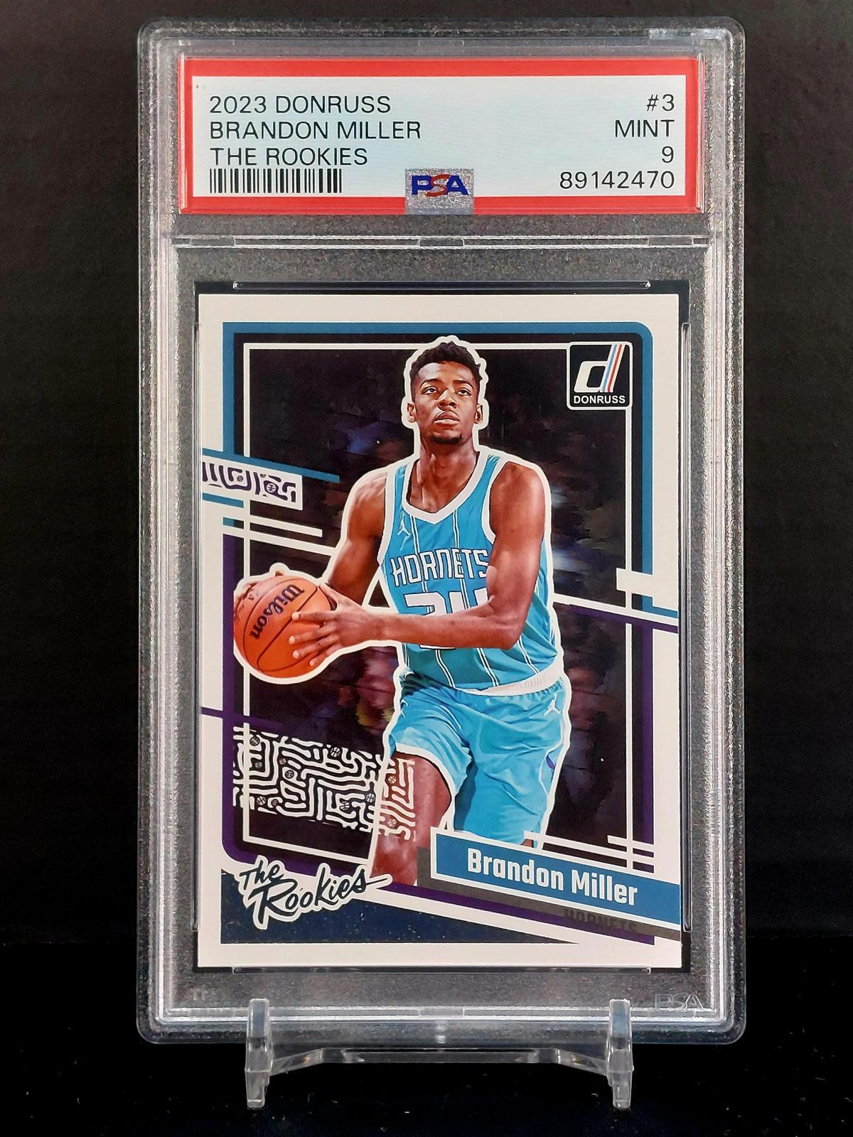 BRANDON MILLER (Rookie) #3 - 2023-24 Donruss, The Rookies
